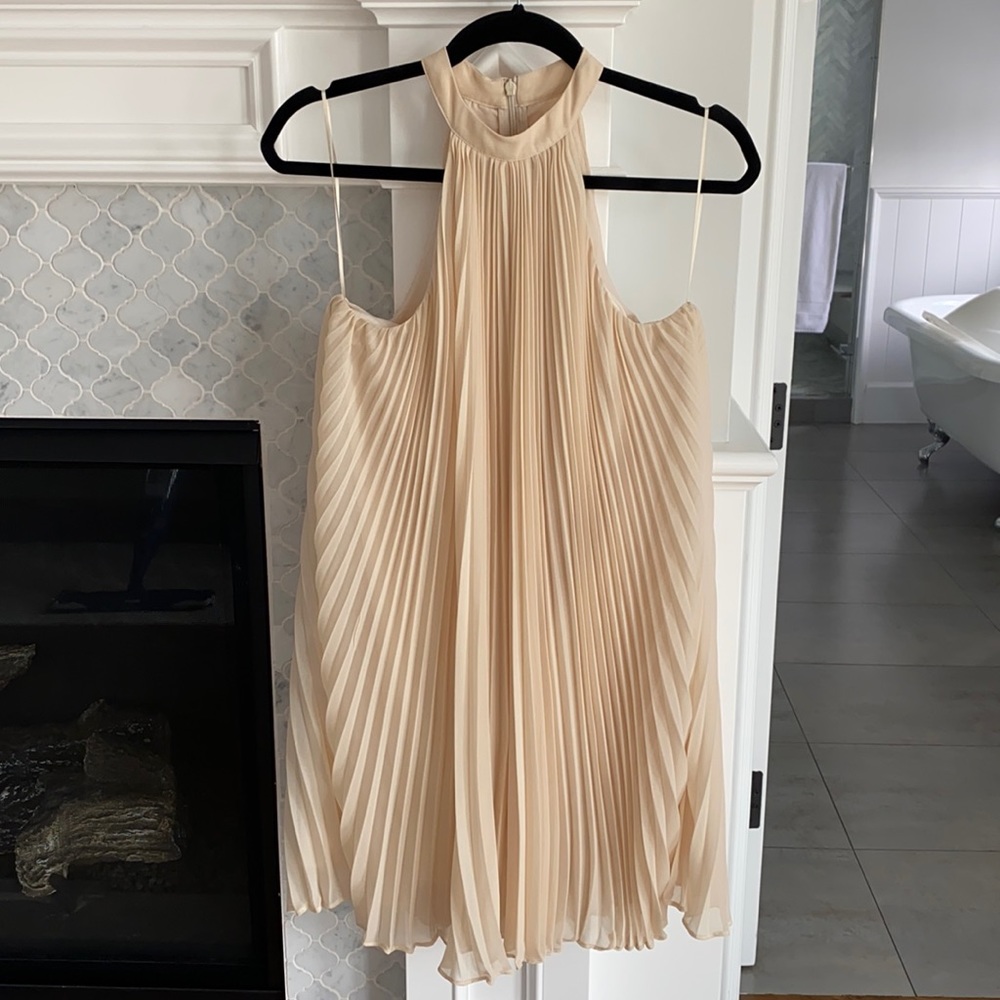Keepsake pleated dress